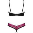 Rosenty 2-pcs crotchless fehérnemű szett  M/L