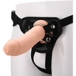 REALSTUFF STRAP ON REAL DILDO FLESH 1 csatolható dildó