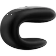 Double Fun (Black) okostelefonnal irányítható vibrációs csiklóizgató