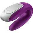Double Fun (Violet) okostelefonról irányítható párvibrátor