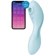 Curvy Trinity 5+ blue okostelefonnal is irányítható léghullámos vibrátor