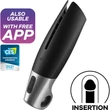 Power Masturbator black silver