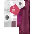 Pro 2 Generation 3 with Liquid Air wine red léghullámos vibrációs csiklóizgató