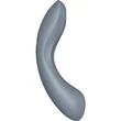 Curvy Trinity 1 bluegrey elegáns 3 az 1-ben nyomáshullámos vibrátor