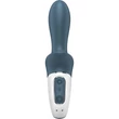 Air Pump Booty 2 dark grey felfújható tengelyű uniszex vibrátor