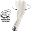 Spinning Rabbit 1 beige g-pontos és csiklóizgatós vibrátor