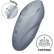 Tap & Climax 1 grey vibrációs csiklóizgató