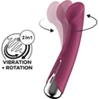 Spinning G-Spot 1 red forgó funkciós g-pontos vibrátor