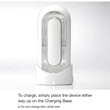 FLIP ZERO GRAVITY EV (Electronic Vibration) WHITE