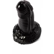 X-Men 8.3" Super Sized dildó PVC Black dildó tapadókoronggal