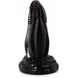X-Men 8.3" Super Sized dildó PVC Black dildó tapadókoronggal