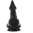 X-Men 7.9" Super Sized Dildo PVC Black I fenékdugó tapadókoronggal