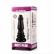 X-Men 10" Extra Girthy Butt Plug Black III