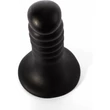 X-Men 10" Extra Girthy Butt Plug Black IV fenékdugó tapadókoronggal