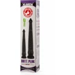 X-Men 12.6" Butt Plug Silicone Black fenékdugó tapadókoronggal