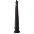X-Men 12.6" Butt Plug Silicone Black fenékdugó tapadókoronggal