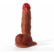 X-Men Mike 6.1" Cock Flesh dildó herékkel és tapadókoronggal
