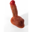 X-Men Mike 6.1" Cock Flesh dildó herékkel és tapadókoronggal