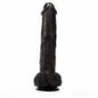 X-MEN Geoff 11.9" Cock Black dildó herékkel