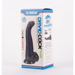 X-MEN David's 12.4" Cock Black I dildó herékkel