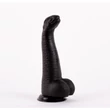 X-MEN David's 12.4" Cock Black I dildó herékkel