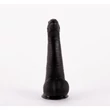 X-MEN David's 12.4" Cock Black I dildó herékkel