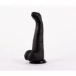 X-MEN David's 12.4" Cock Black I dildó herékkel