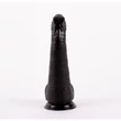 X-MEN David's 12.4" Cock Black I dildó herékkel