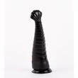 X-MEN David's 11.9" Cock Black II fenékdugó tapadókoronggal