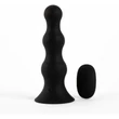 Automatic Inflatable Butt Plug Black vibrátoros fenékdugó