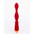 X-MEN Vibrating Plug Red vibrációs fenékdugó