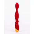 X-MEN Vibrating Plug Red vibrációs fenékdugó