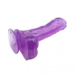 7.5 Inch herés, vízálló, letapasztható Dildó