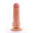 8.5 inch The Ultra Soft herés, letapasztható dildó