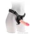 King Cock Triple Density 9" letapasztható csatolható dildó