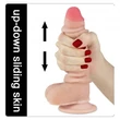 Sliding Skin 7 inch herés, letapasztható dildó