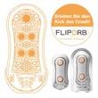 Tenga Flip Orb Crash - szuper maszturbátor (narancs-fehér)