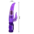 Happy Angel 22 cm Purple g-pont és csiklóizgató vibrátor
