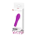 Pretty Love Solomon Purple bordázott mini vibrátor