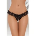 G-string 2265 fekete/ SL