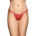 G-string 2495 - piros S/M