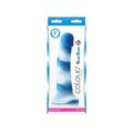 Colours - Pleasures - Yum Yum 7&quot; Dildo - Blue