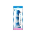 Colours - Pleasures - Yum Yum 6" dildó - Blue