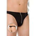 Cipzáras férfi tanga 4501 - fekete XL
