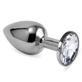 Rosebud Classic Metal Plug S Clear fenékdugó