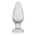 Glass Romance Anal Plug Clear fenékdugó