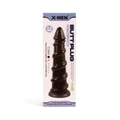 X-MEN 11.8 inch Butt Plug Black fenékdugó tapadókoronggal