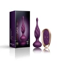 Discover - Purple vibrátoros fenékdugó