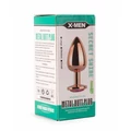 X-MEN Secret Shade Metal Butt Plug Rose L fenékdugó