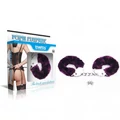 Fetish Pleasure bolyhos bilincs (lila)